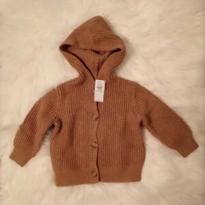 Old Navy Long Sleeve Button Front Sweater - 12-18M - NWT